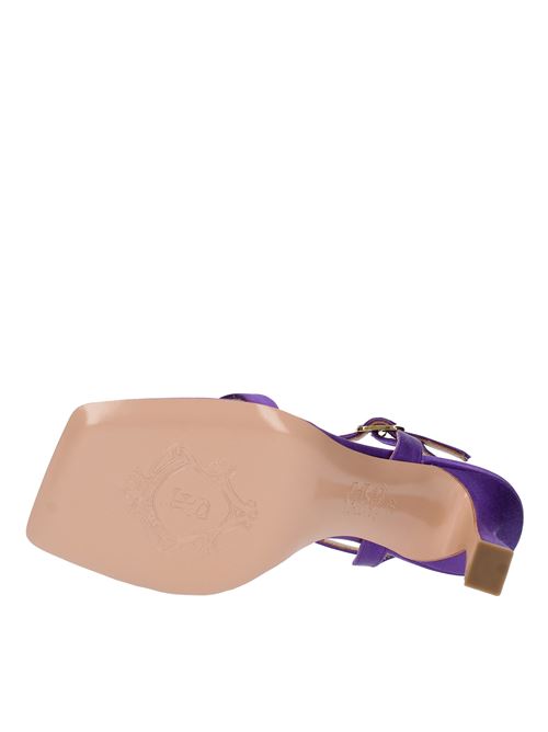 Sandali modello 6728 in raso FRANCESCO SACCO | 6728VIOLA
